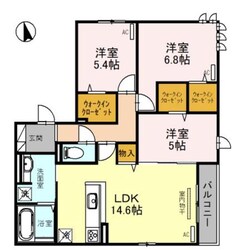 アンサンブル大今里の物件間取画像